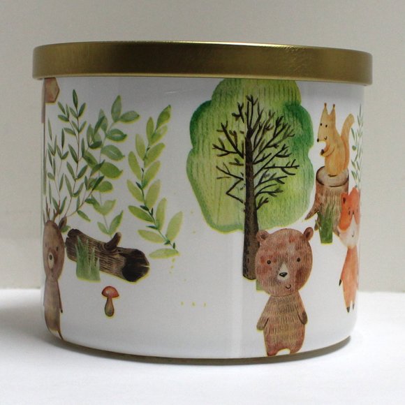 Fall Farmhouse Spice Cypress Amber Soy Blend Scented 14 oz Candle With Lid - Picture 5 of 10